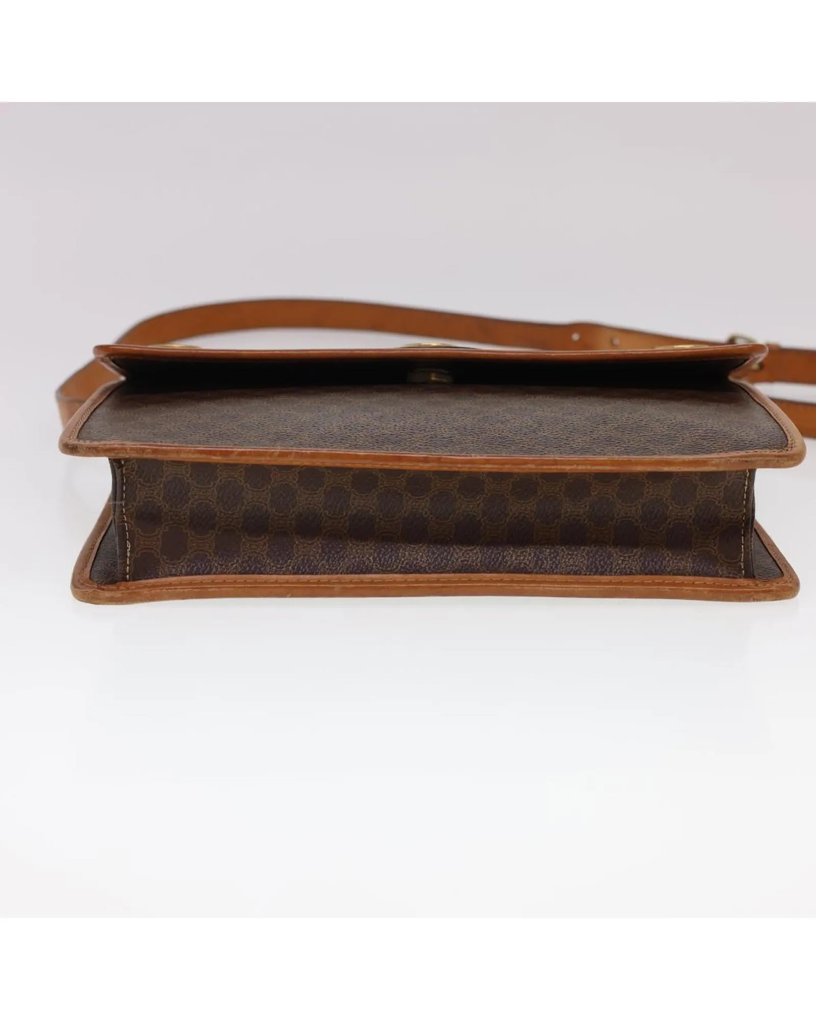 Authentic CELINE Macadam Canvas Shoulder Bag