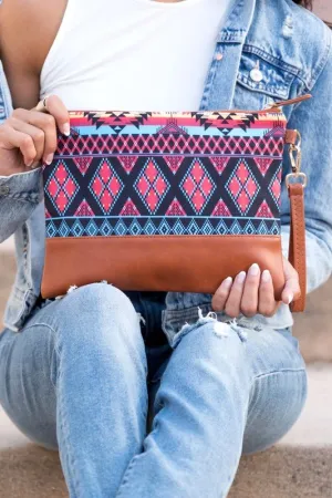 Aztec Print Clutches