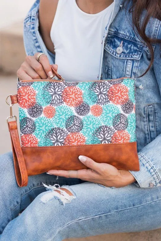 Aztec Print Clutches
