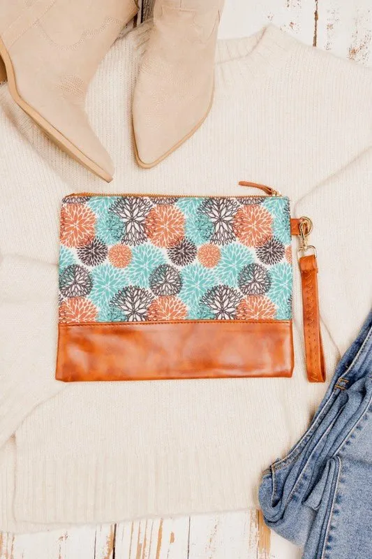 Aztec Print Clutches