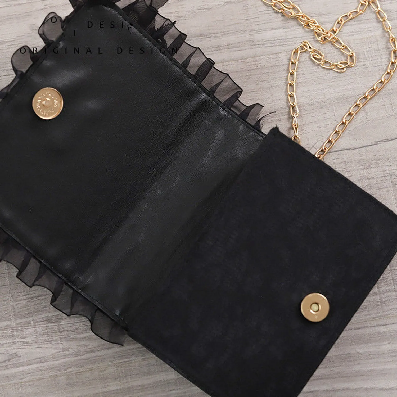 B01 Women's Purses Handbags Envelope Clutch Bags Tassel Lace Flowers Wedding Evening Bag