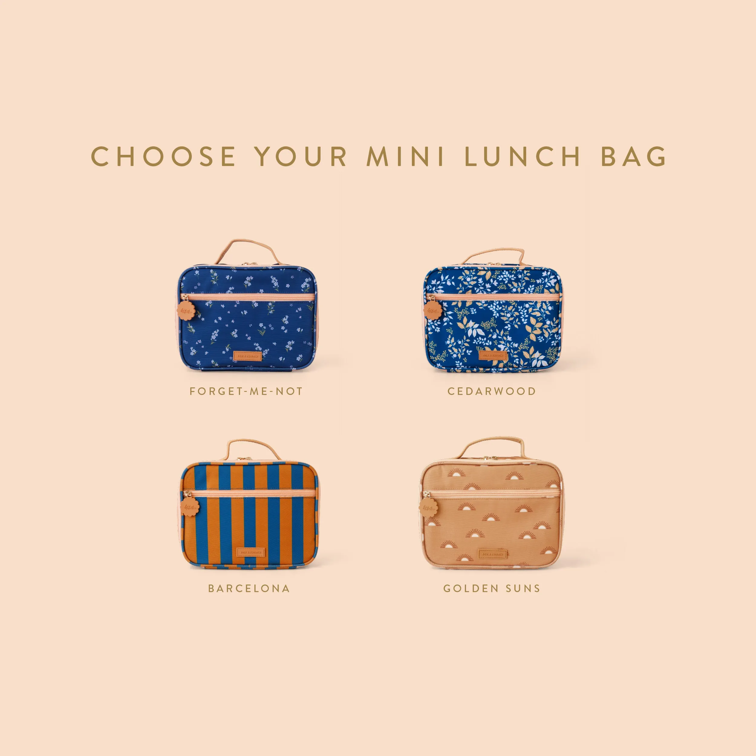 Backpack   Lunch Bag Trio Bundle - (PREORDER - 7 FEB)
