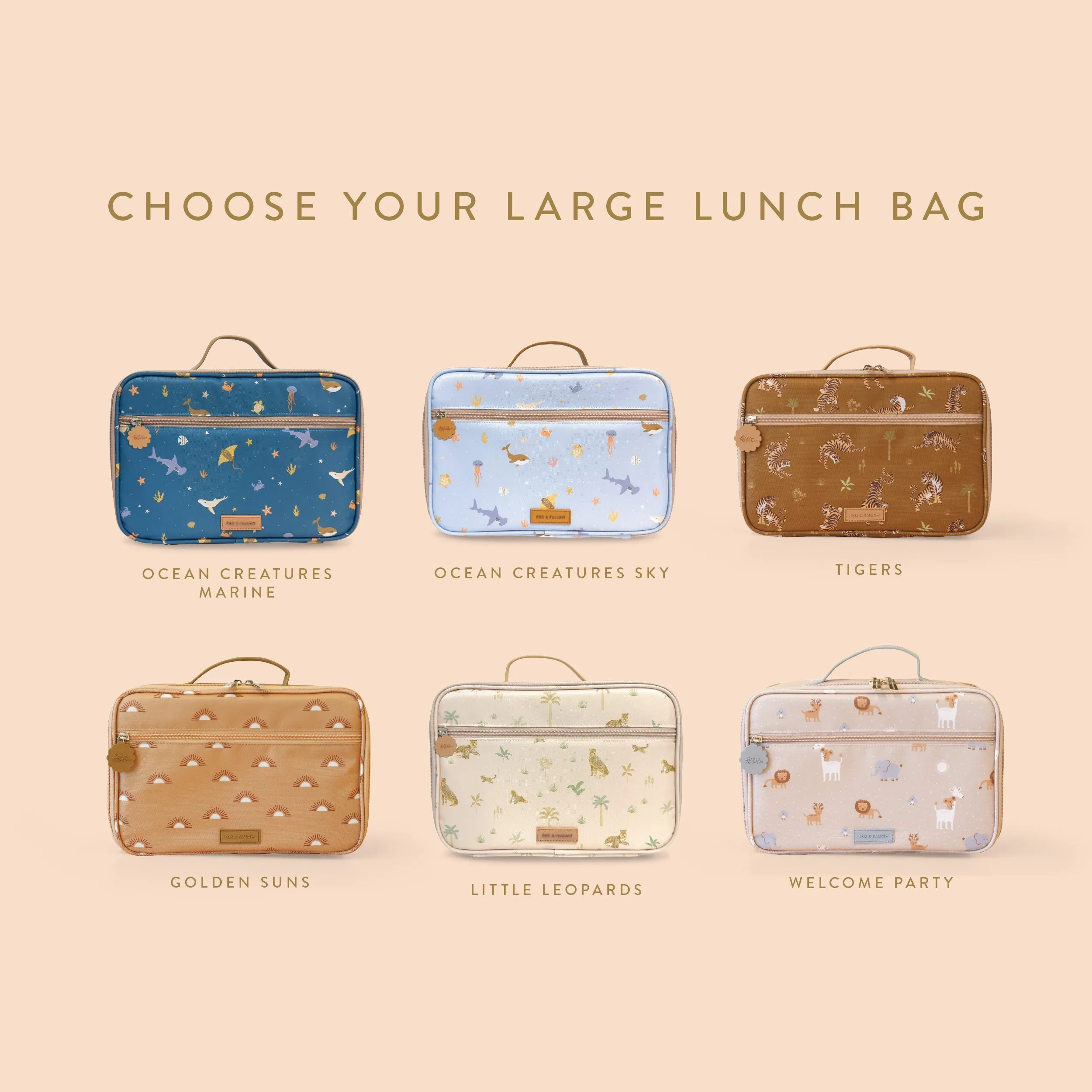 Backpack   Lunch Bag Trio Bundle - (PREORDER - 7 FEB)