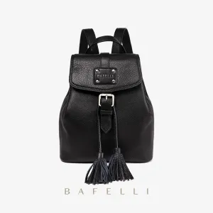 BAFELLI small backpack Genuine Leather drawstring tassel pink mochilas mujer travel bag teenagers girls school backpack women