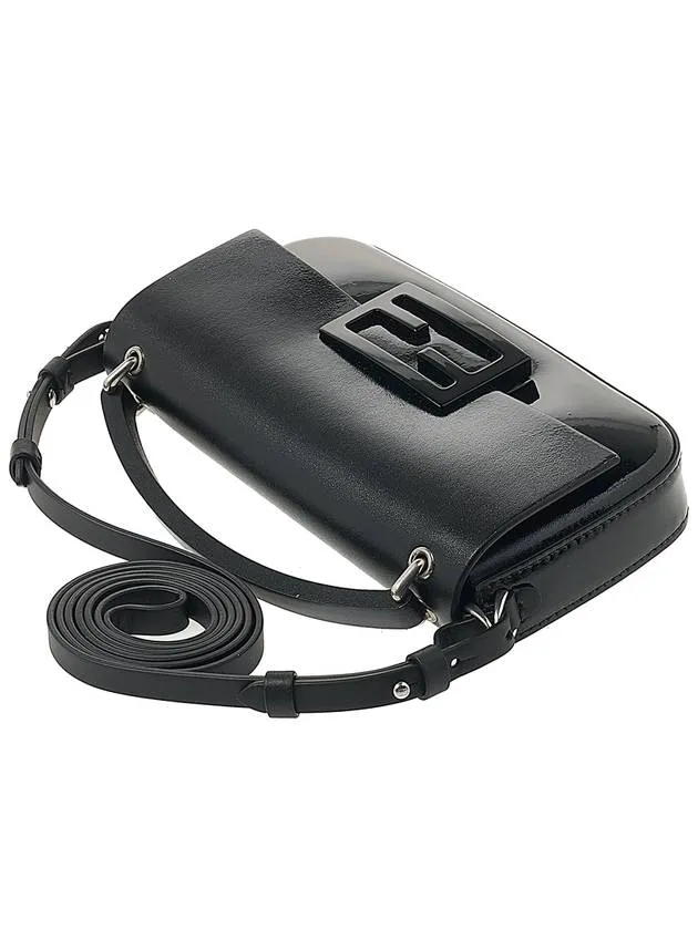 Baguette Phone Pouch Cross Bag Black