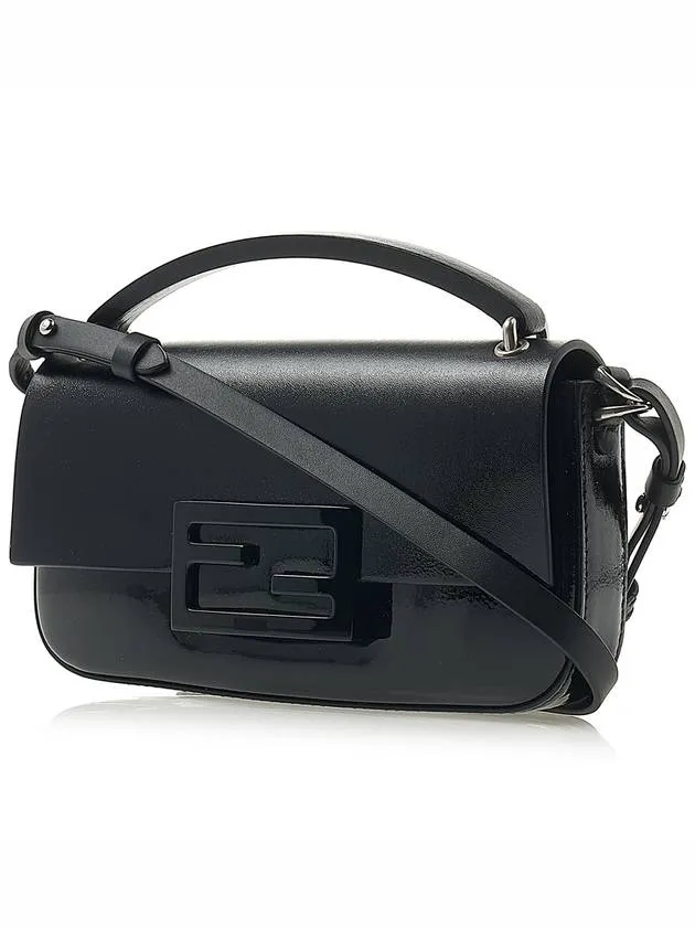 Baguette Phone Pouch Cross Bag Black