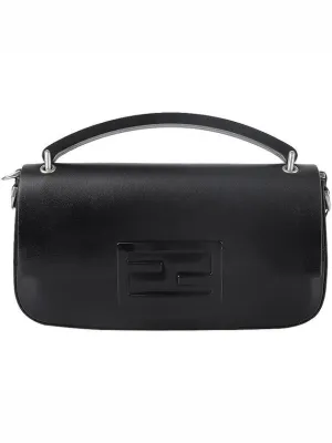 Baguette Phone Pouch Cross Bag Black