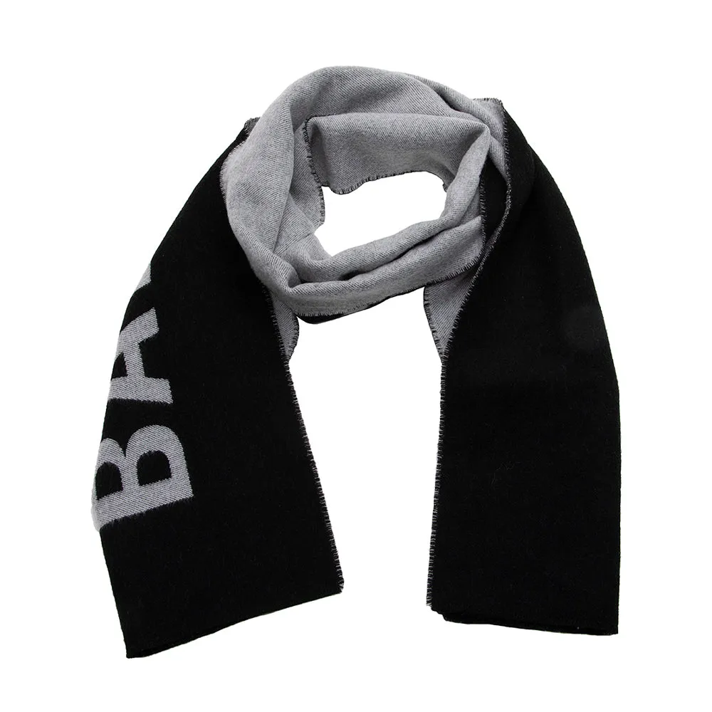 Balenciaga Wool Logo Macro Scarf (SHF-23033)