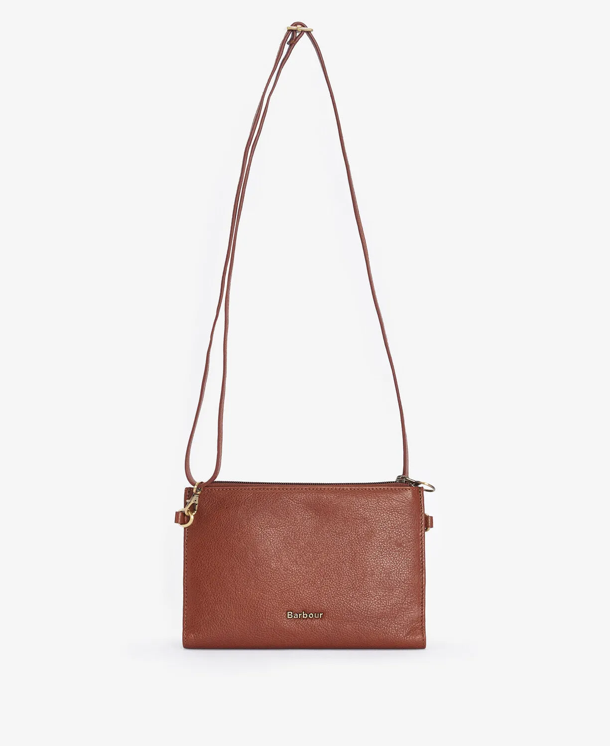 Barbour Laire Travel Purse - Brown/Classic