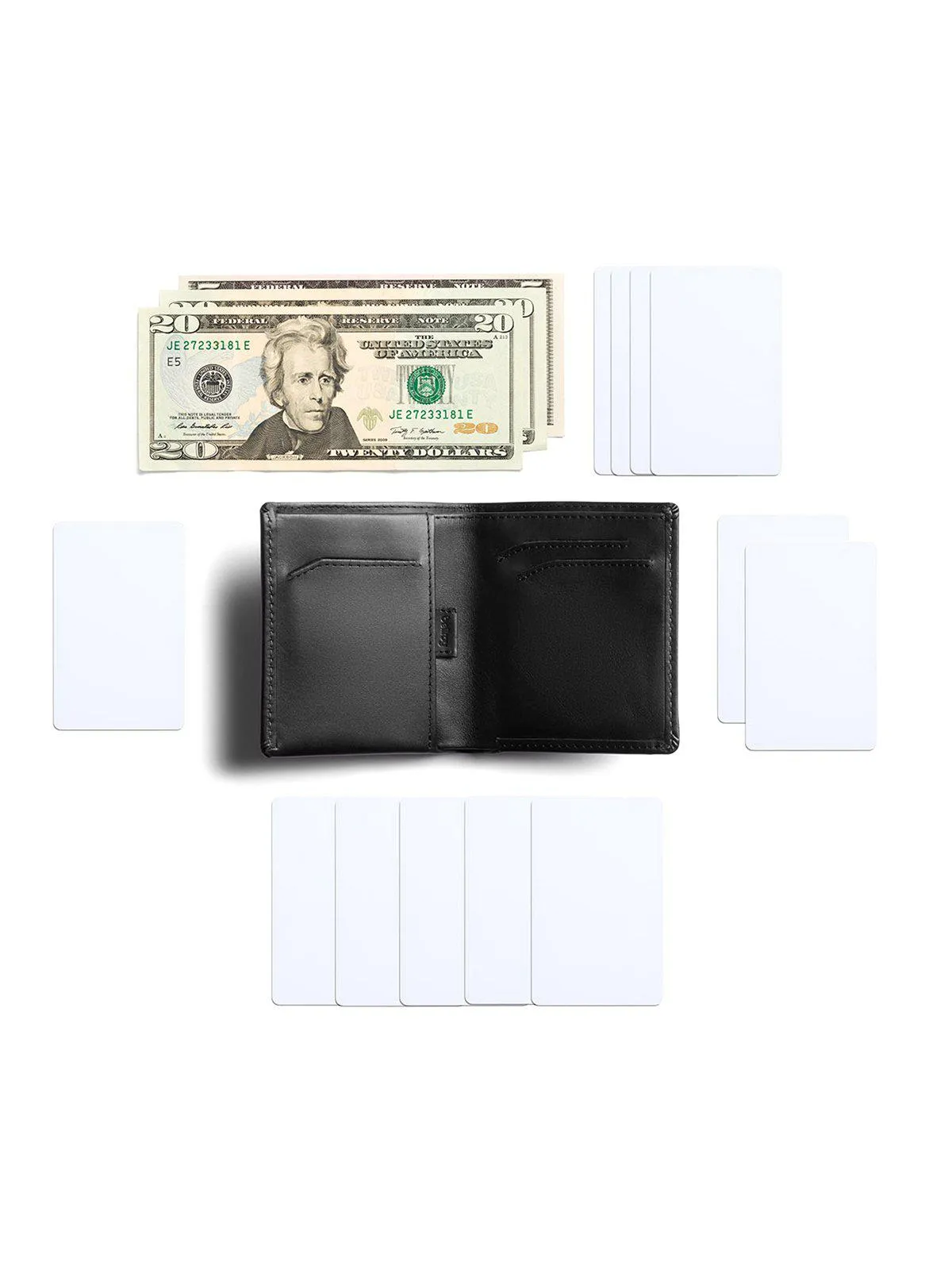 Bellroy Note Sleeve Wallet Black RFID