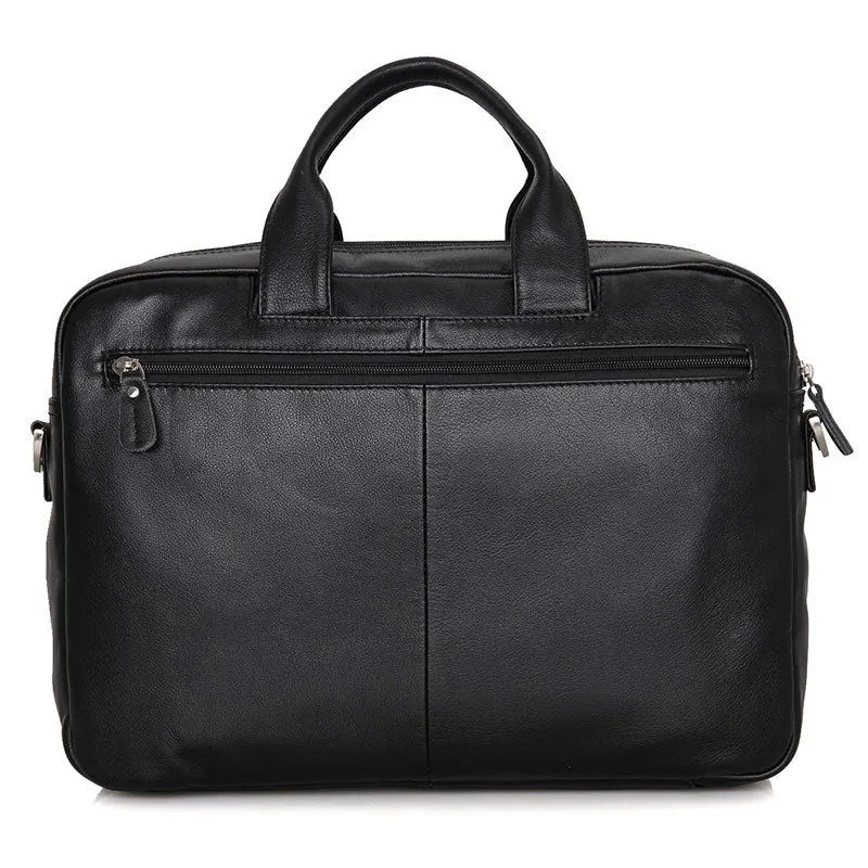 Big Capacity Laptop Messenger Bag Business Briefcase Men Leather Bags Side Bags 7231