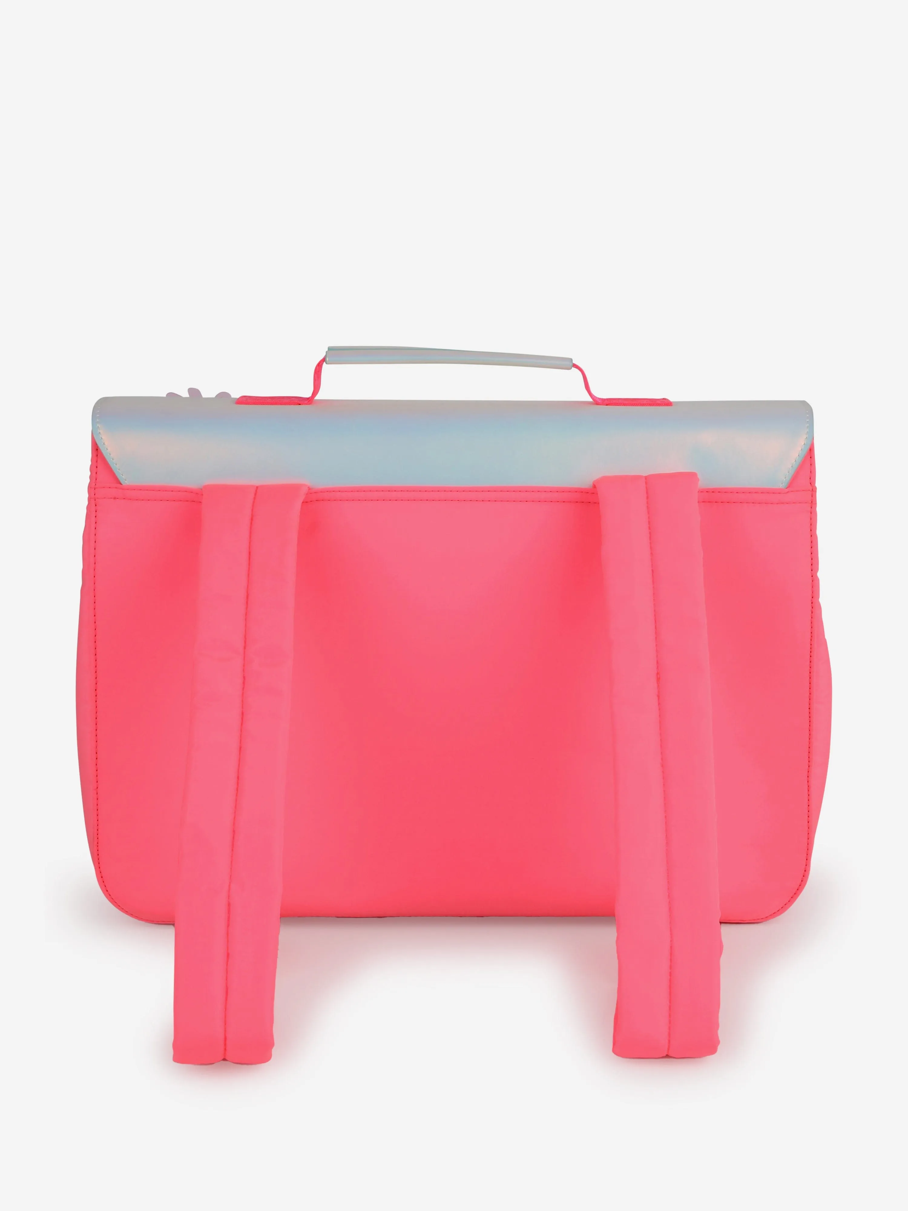 Billieblush Girls Flower And Rainbow Satchel in Pink (38cm)