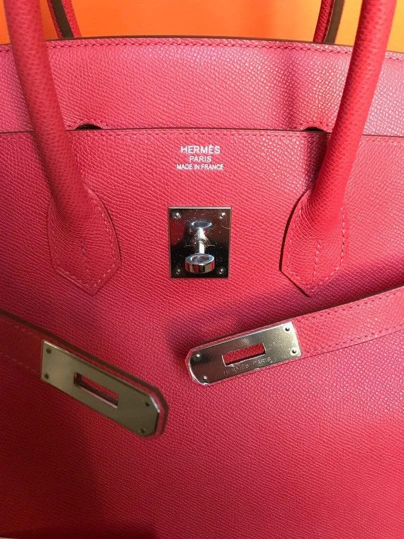 Birkin 35 Epsom Rose Jaipur