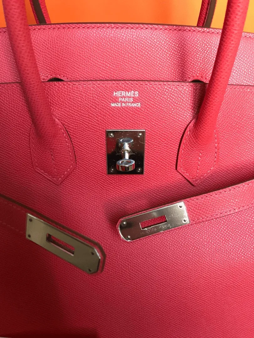 Birkin 35 Epsom Rose Jaipur