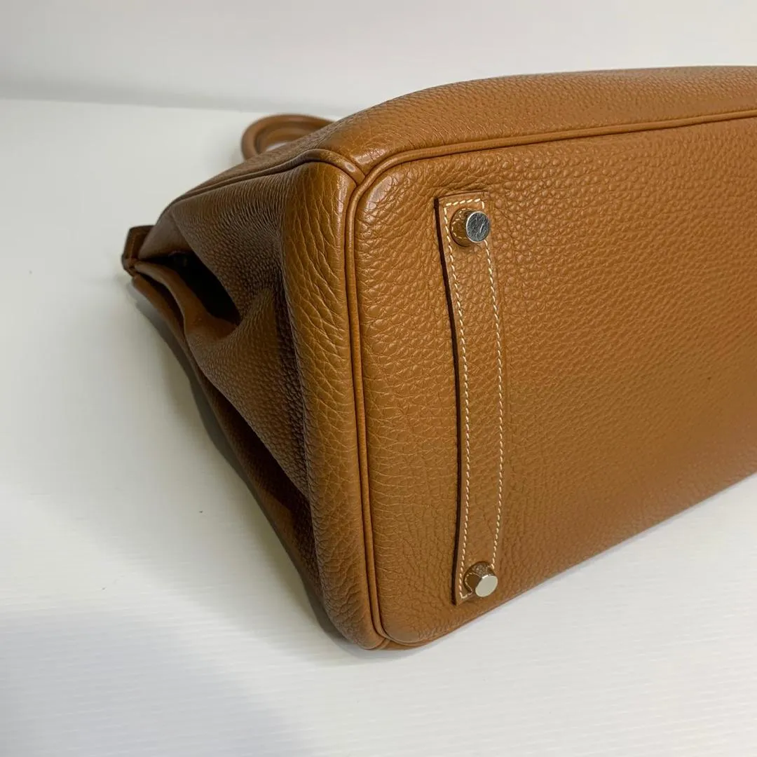 Birkin 35 Gold Togo Leather with PHW