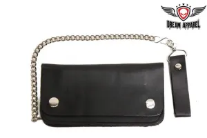 Black Biker Chain Wallet