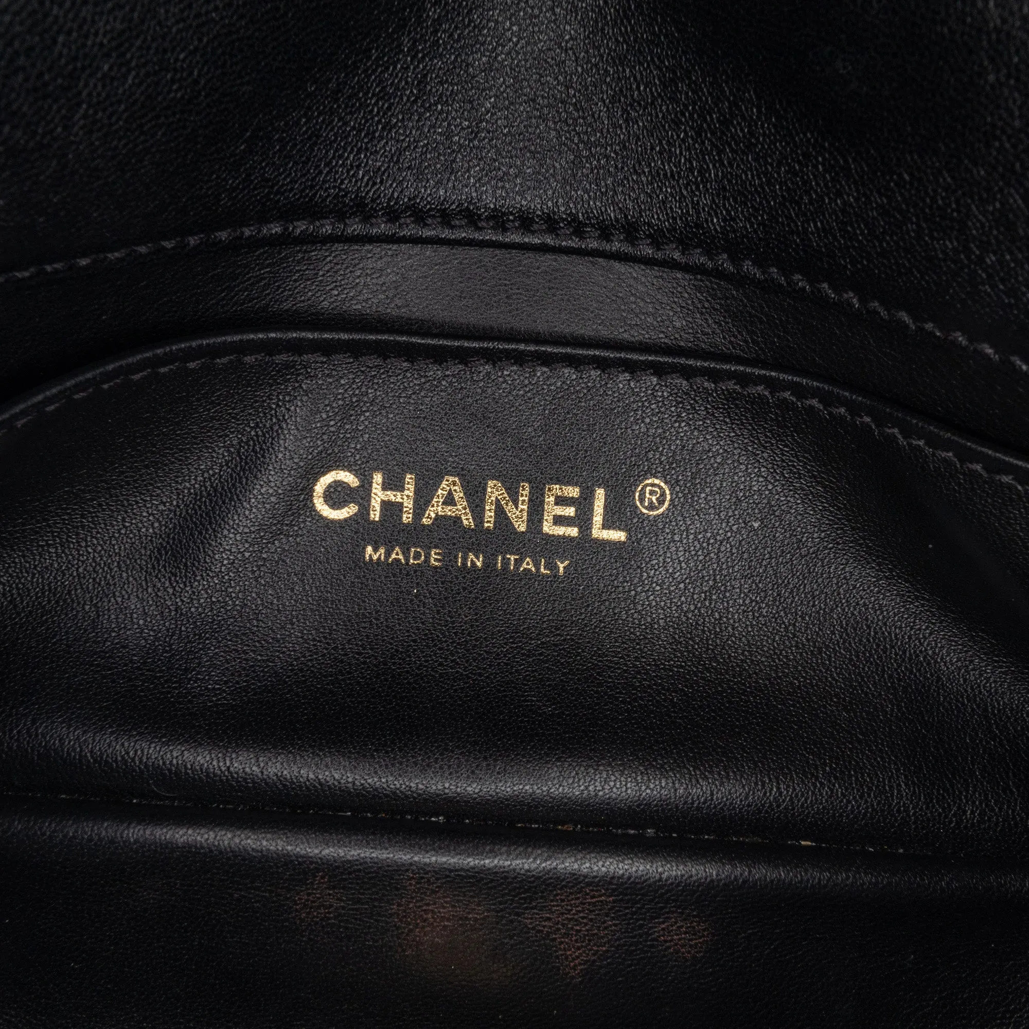 Black Chanel Small Quilted Lambskin Chain is More Flap Satchel