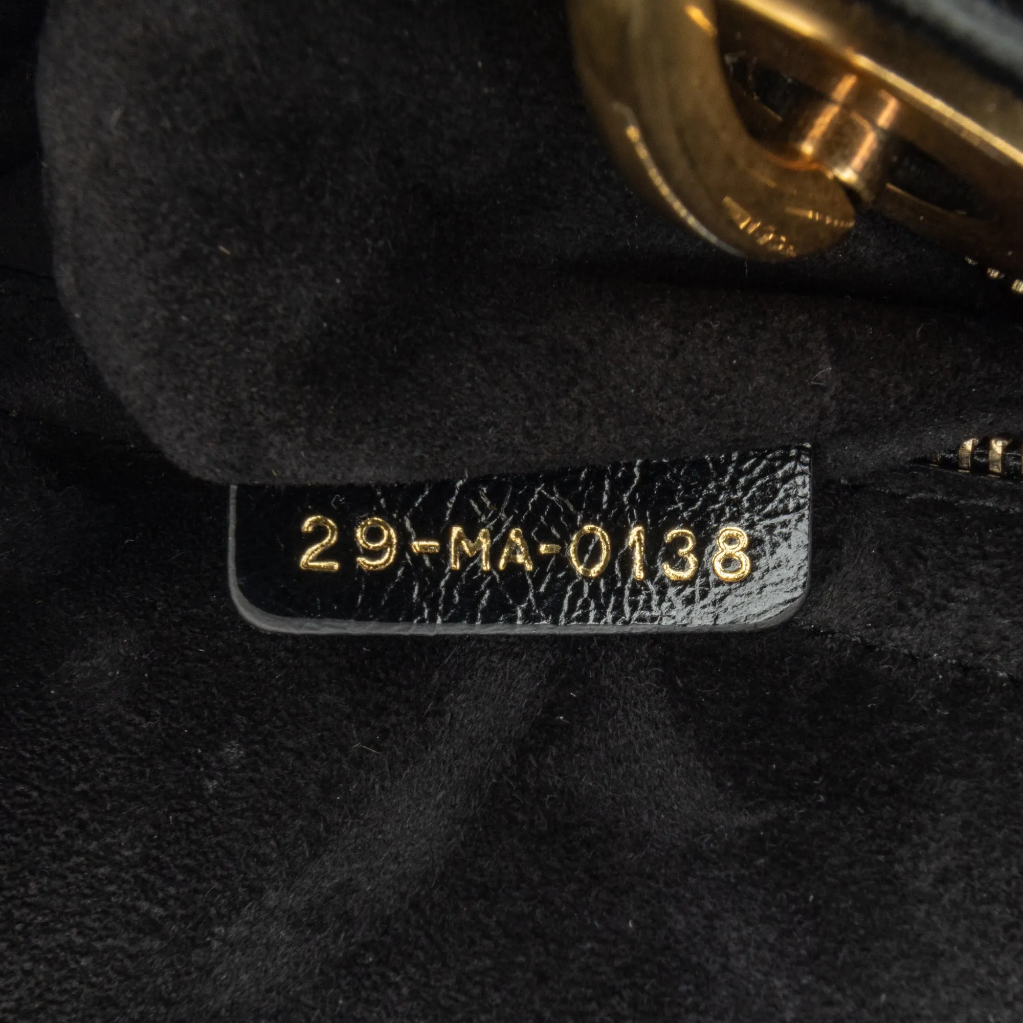 Black Dior Small Crinkled Patent Cannage Lucky Badges My Lady Dior Satchel
