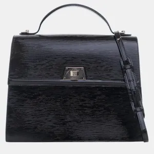 Black Epi Leather Sevigne Shoulder Bag