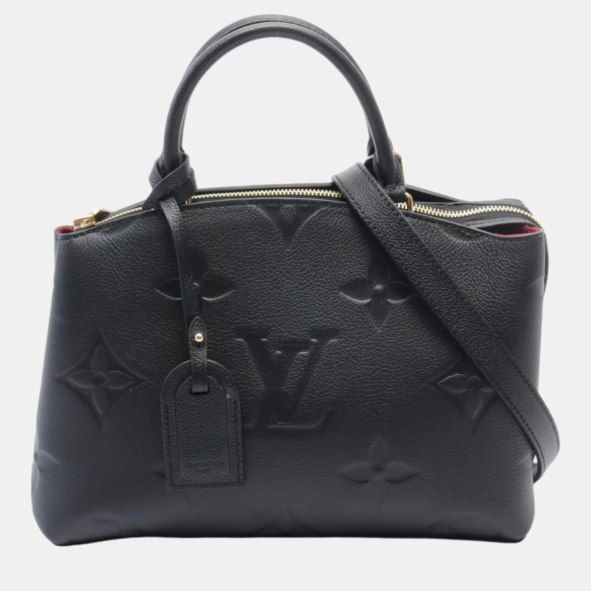 Black Monogram Empreinte Leather Petit Palais PM Handbag