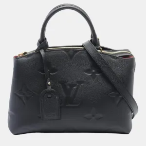 Black Monogram Empreinte Leather Petit Palais PM Handbag