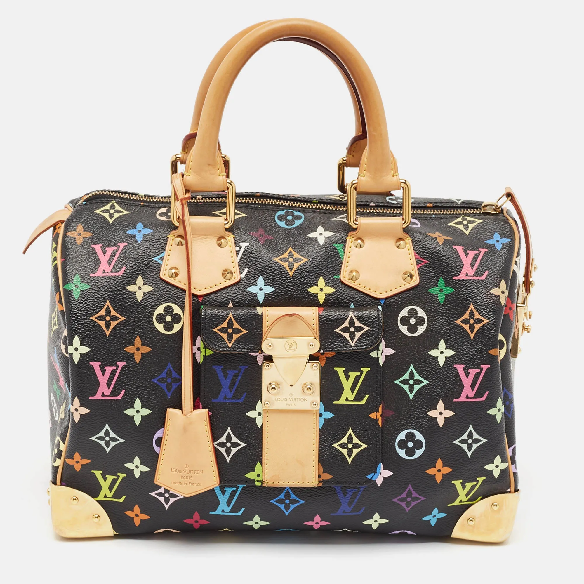 Black Monogram Multicolore Canvas Speedy 30 Bag