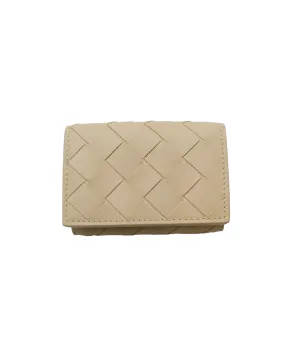 Bottega Porridge Bifold Intreciatto Wallet with PHW - DXBS1084