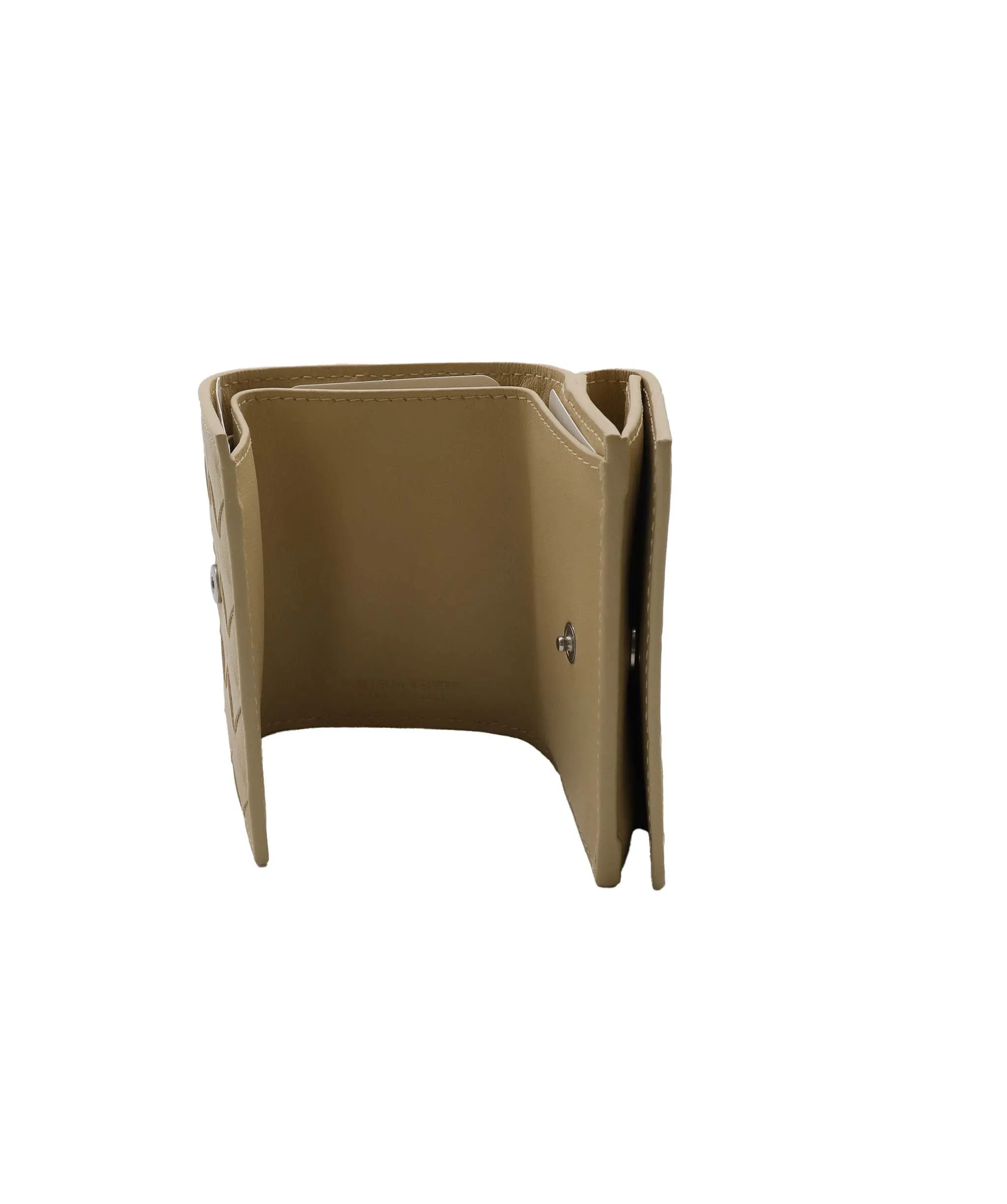 Bottega Porridge Bifold Intreciatto Wallet with PHW - DXBS1084