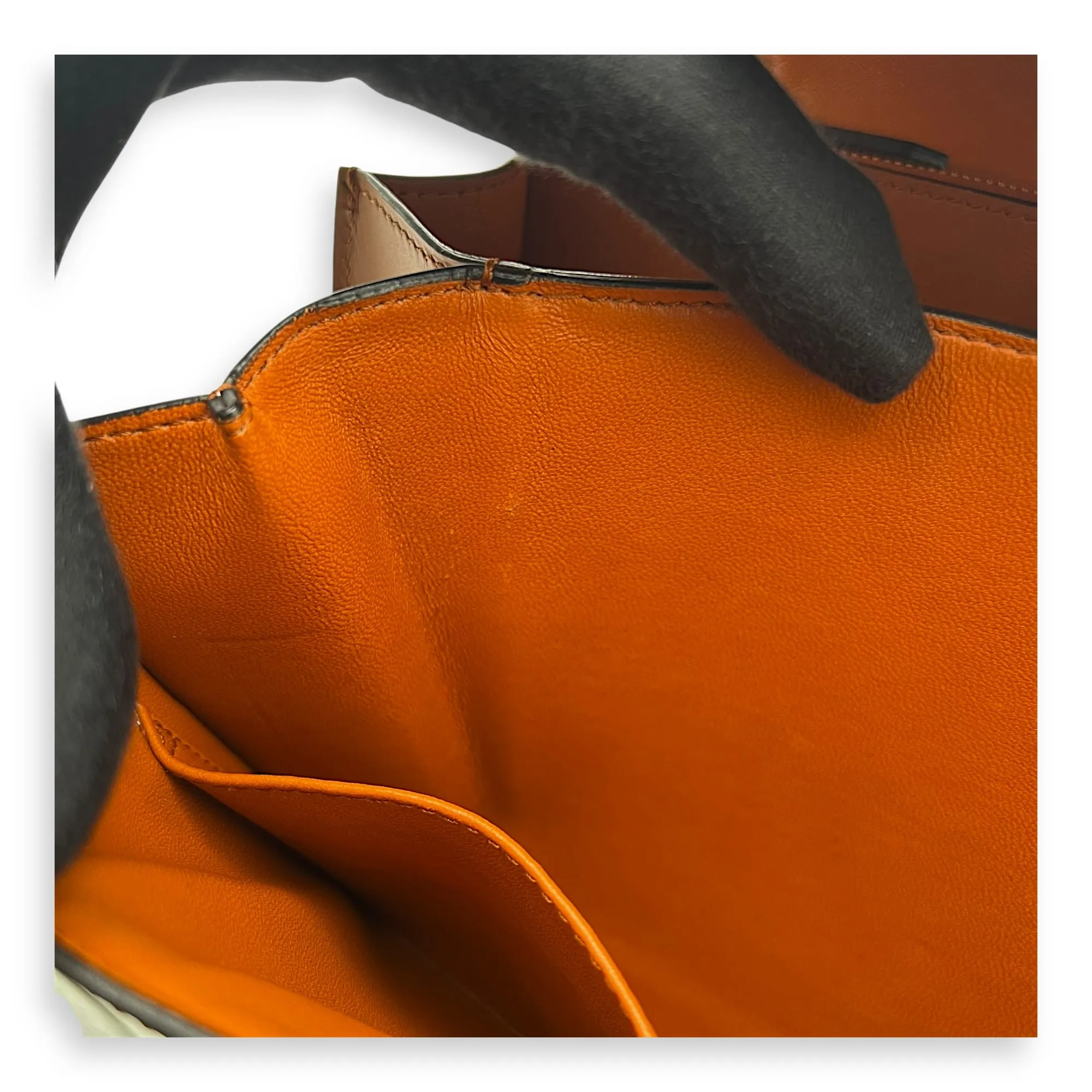 Box Crossbody Bag Brown in Calfskin, Gold hardware