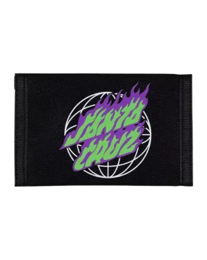 Boys Global Flame Dot Velcro Wallet