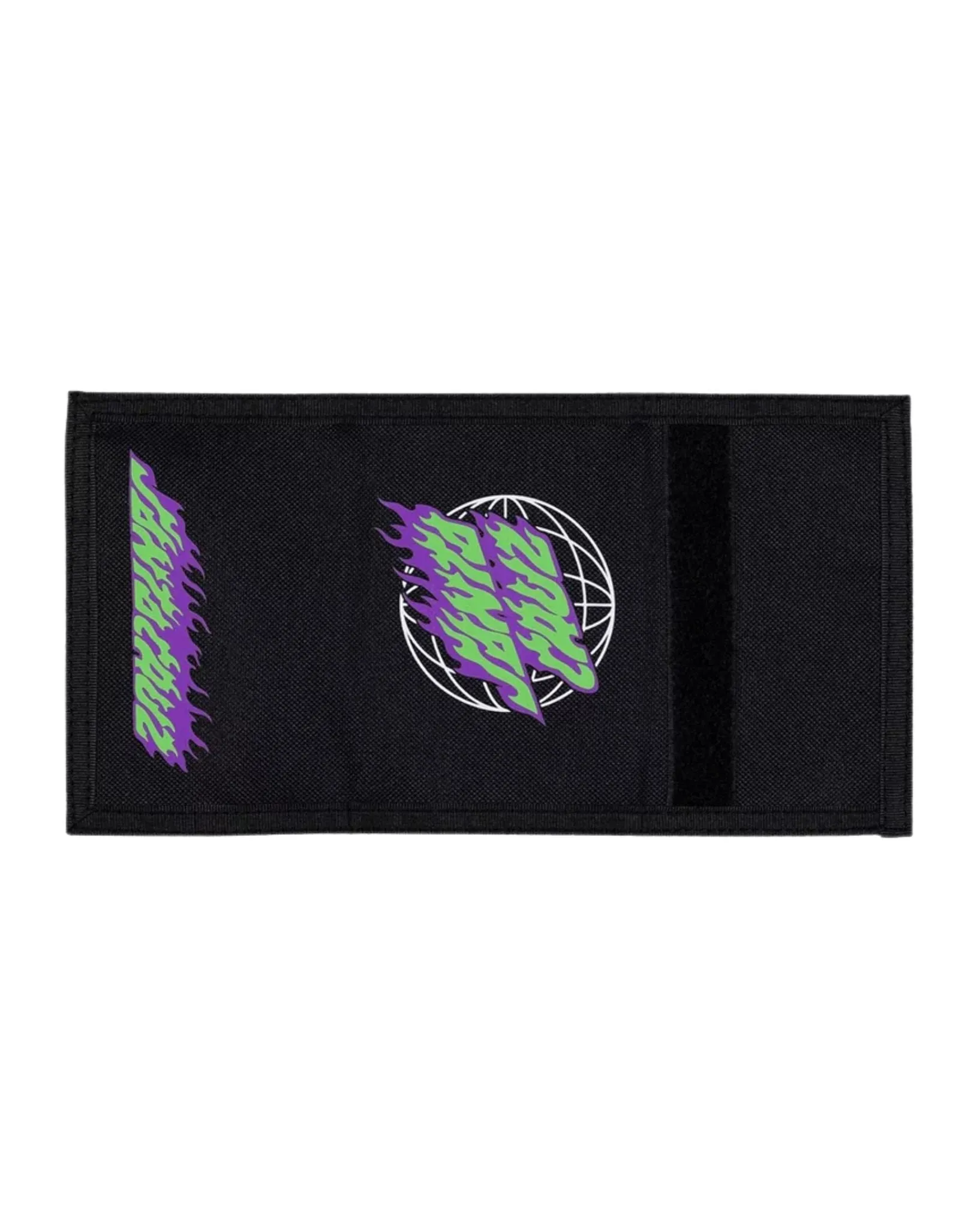 Boys Global Flame Dot Velcro Wallet