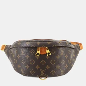 Brown Canvas Monogram Bumbag