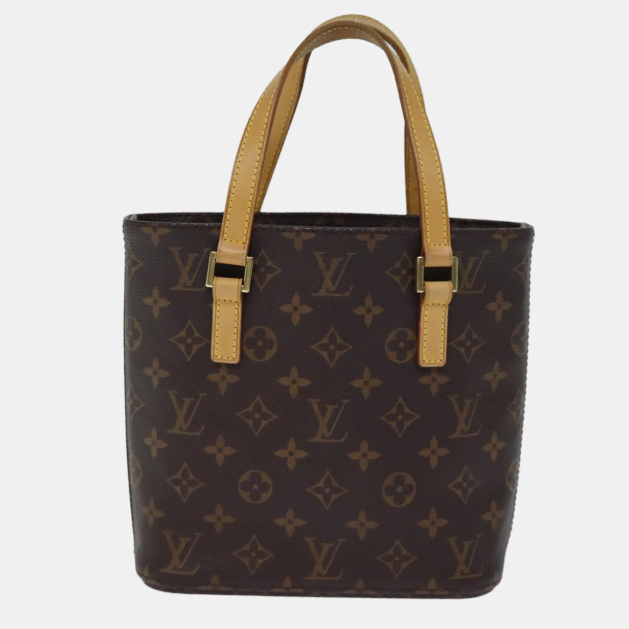 Brown Canvas PM Vavin Tote Bag