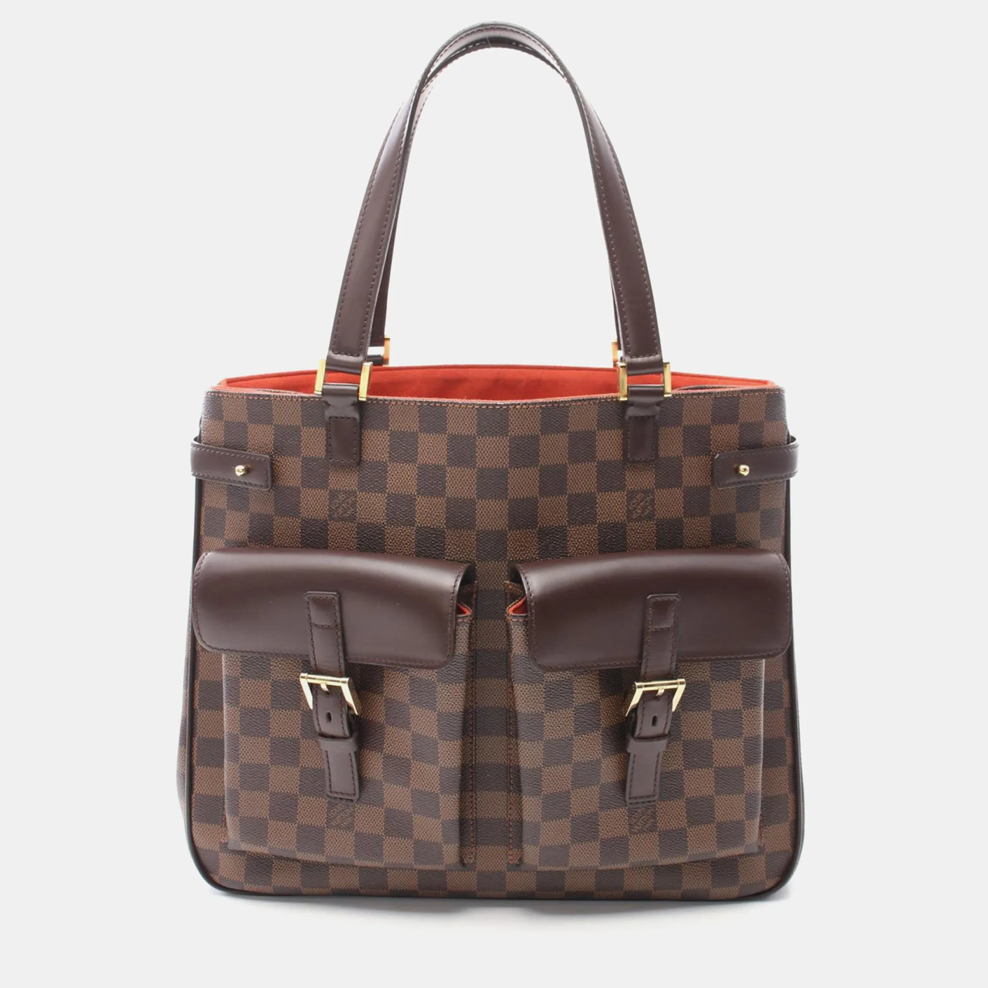 Brown Canvas Uzes Tote Bag