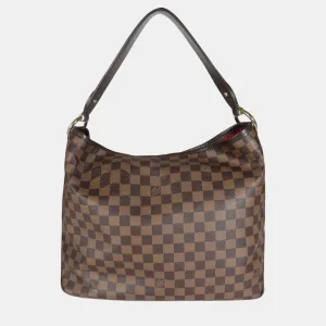 Brown Damier Ebene Canvas Delightful PM Hobo Bag