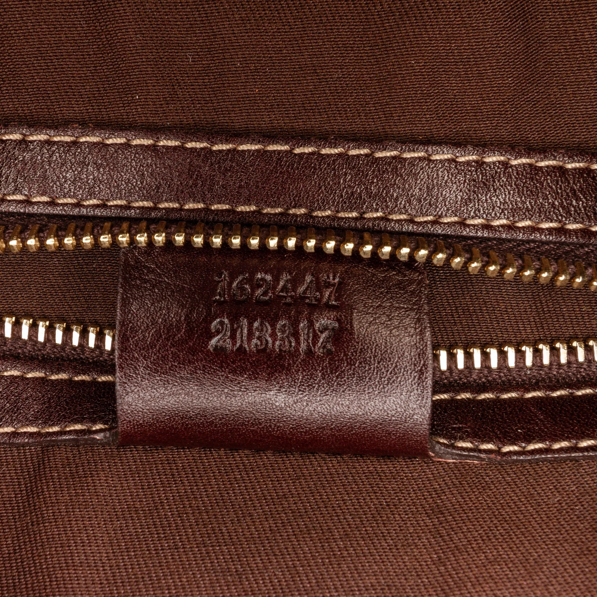 Brown Gucci Dialux Britt Tote