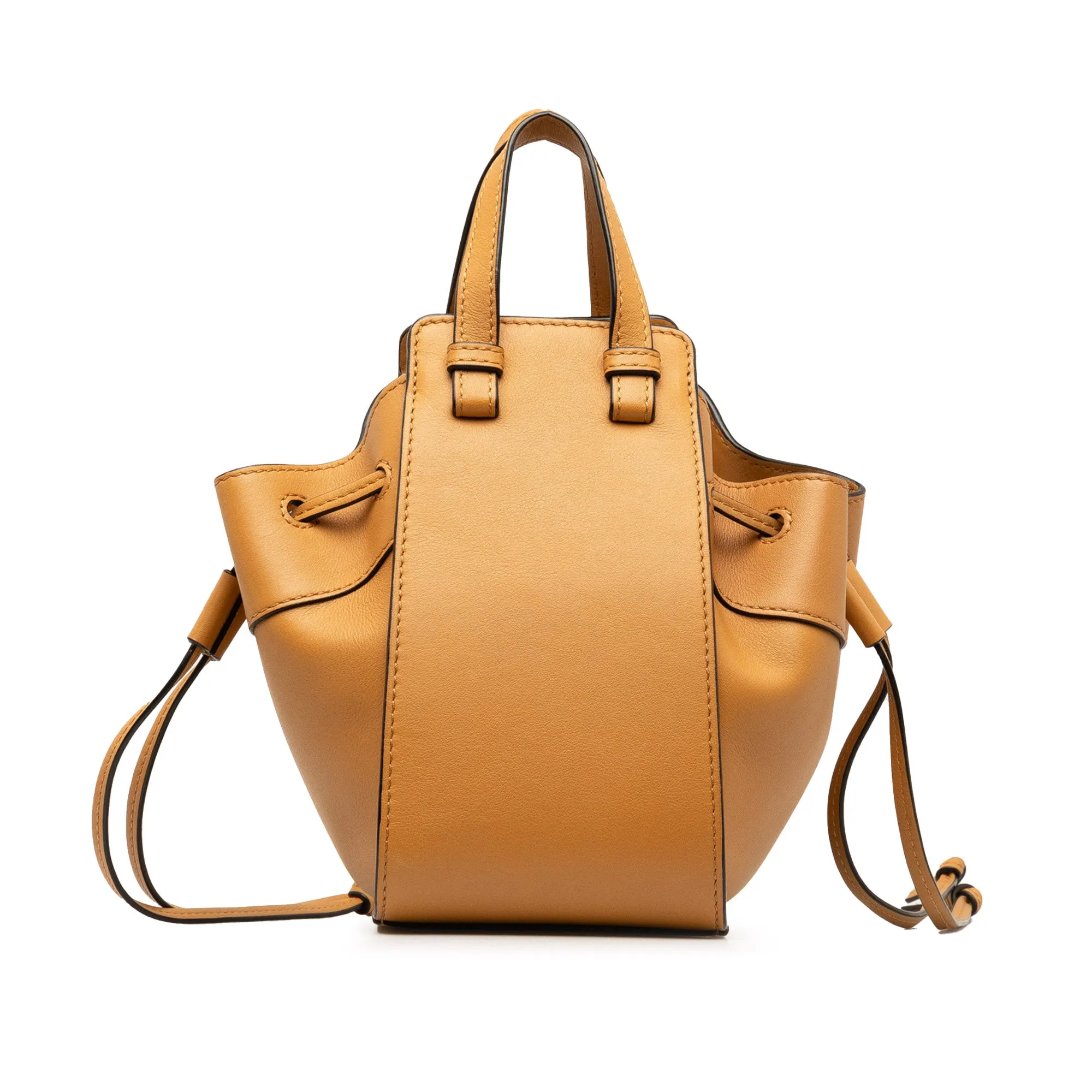 Brown LOEWE Mini Hammock Bag Satchel