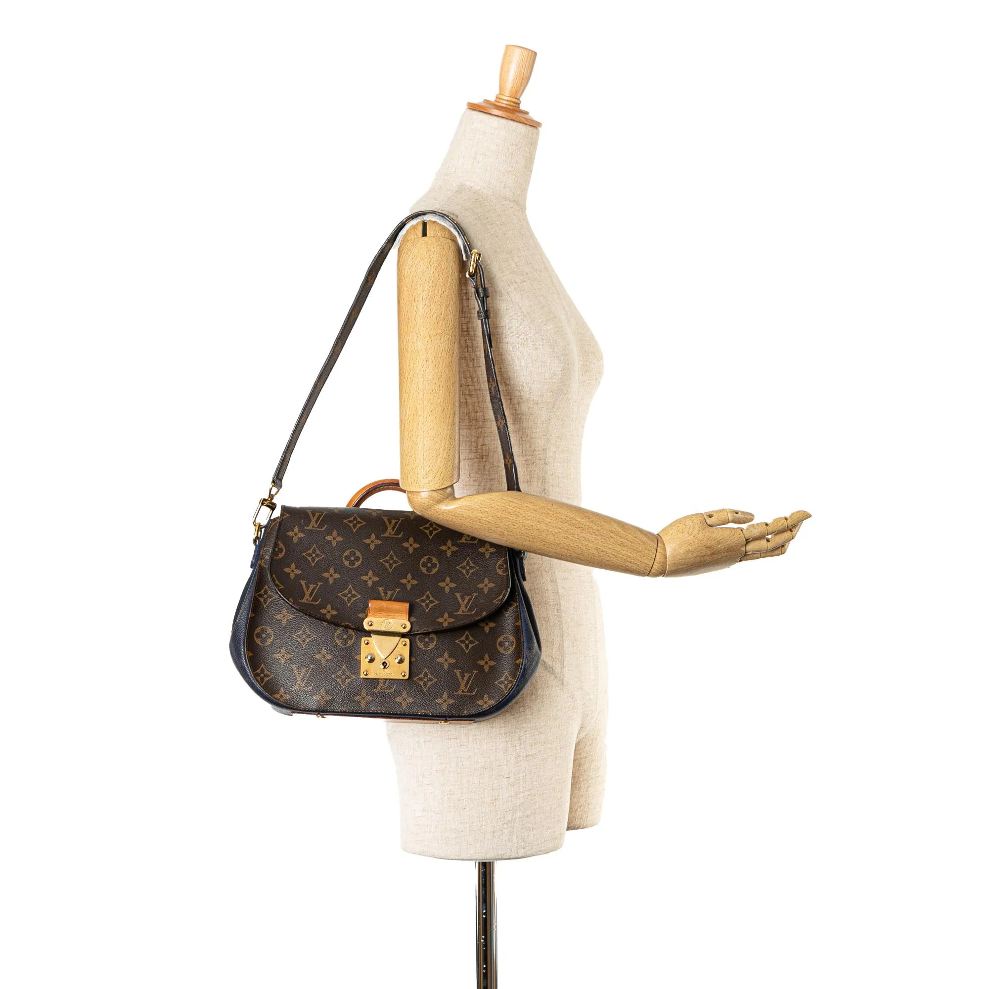 Brown Louis Vuitton Monogram Eden MM Satchel
