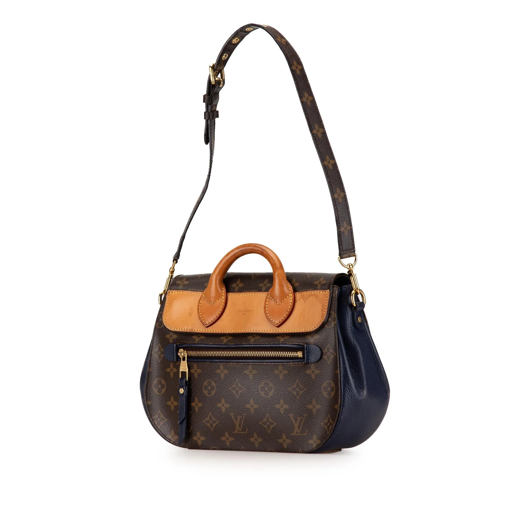 Brown Louis Vuitton Monogram Eden MM Satchel