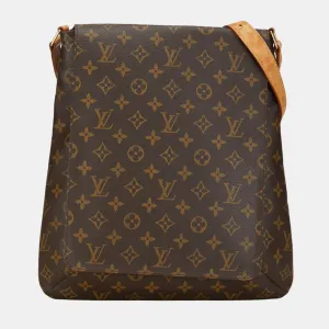 Brown Monogram Canvas Musette Bag