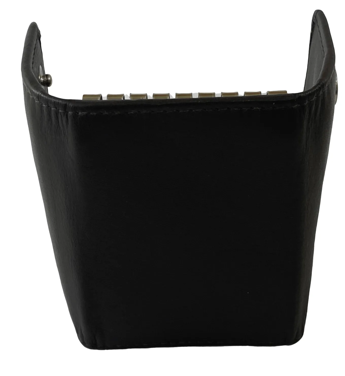 Brown Trifold Card Holder Featuring Key Holder made with Genuine Leather