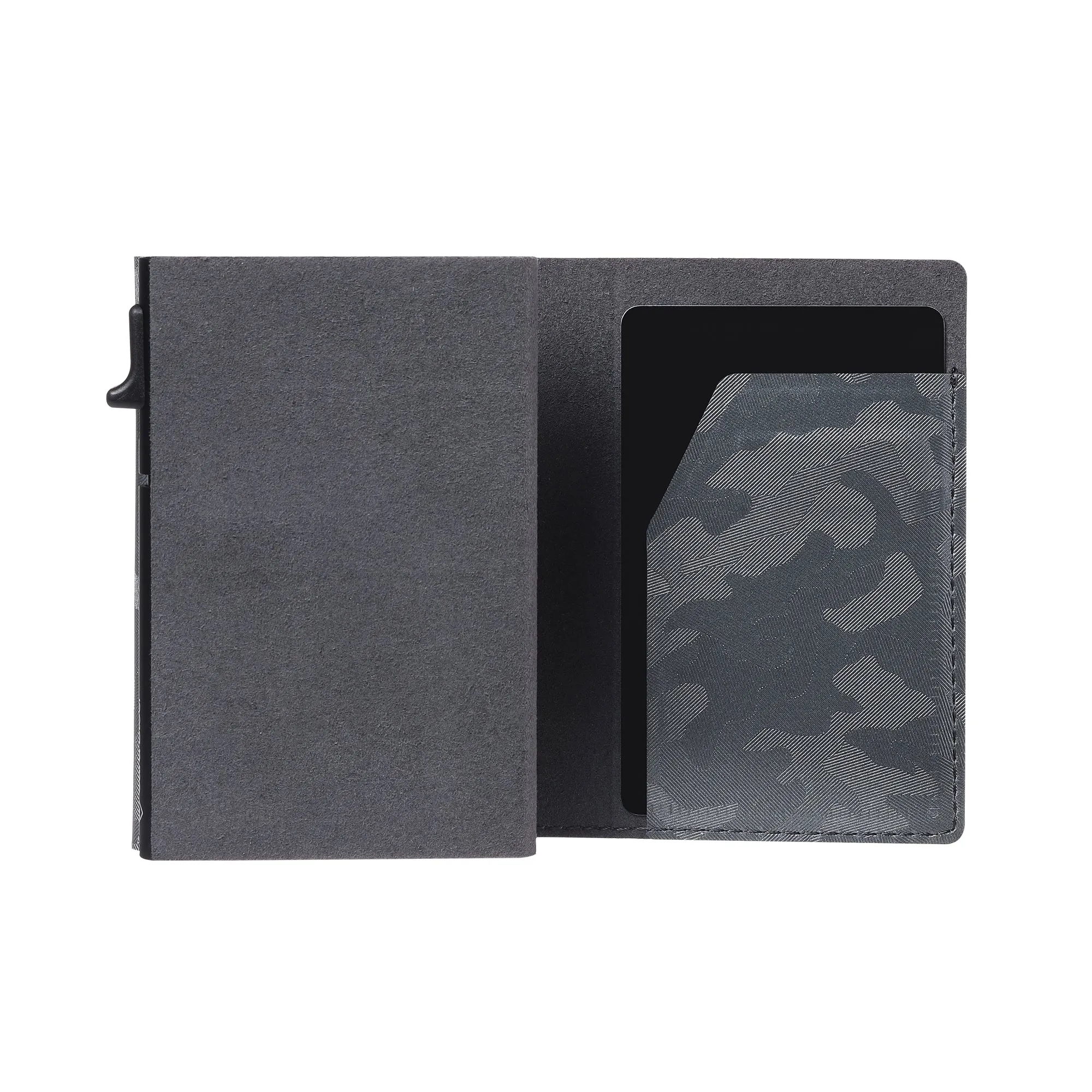 Card Blocr Slim RFID Blocking Credit Card Wallet Gray Camo