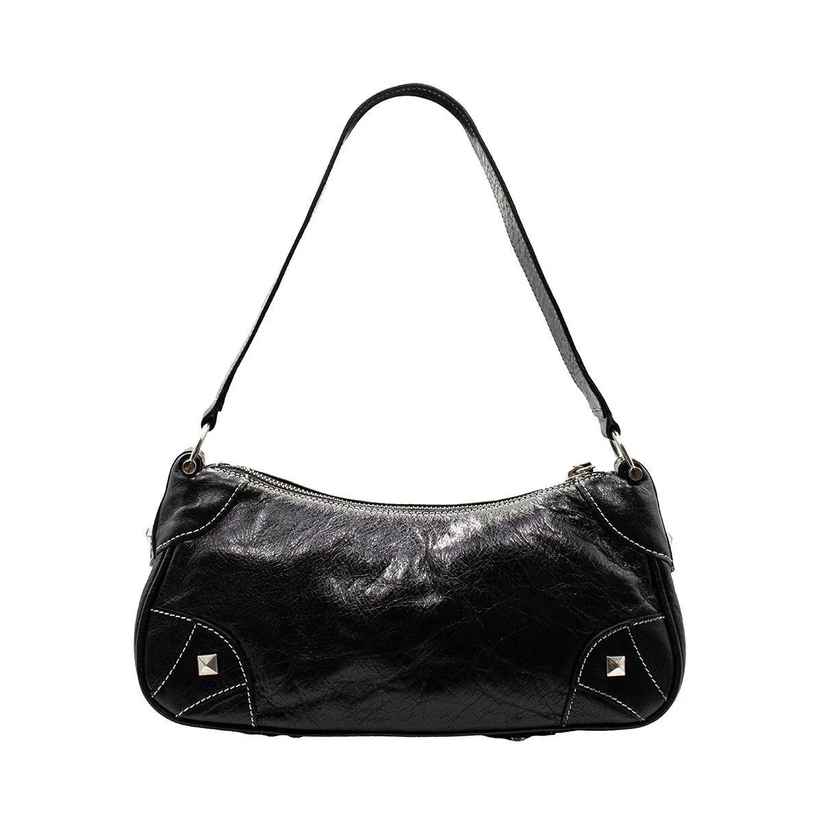 Cats Classic Clutches Leather Black Colour For Women