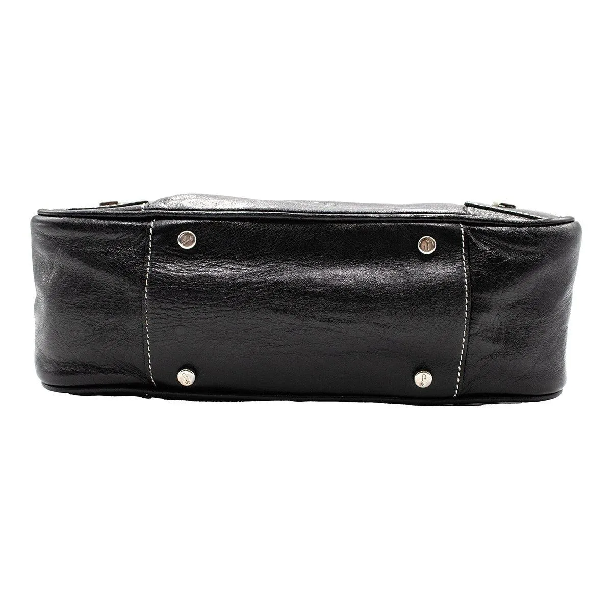 Cats Classic Clutches Leather Black Colour For Women