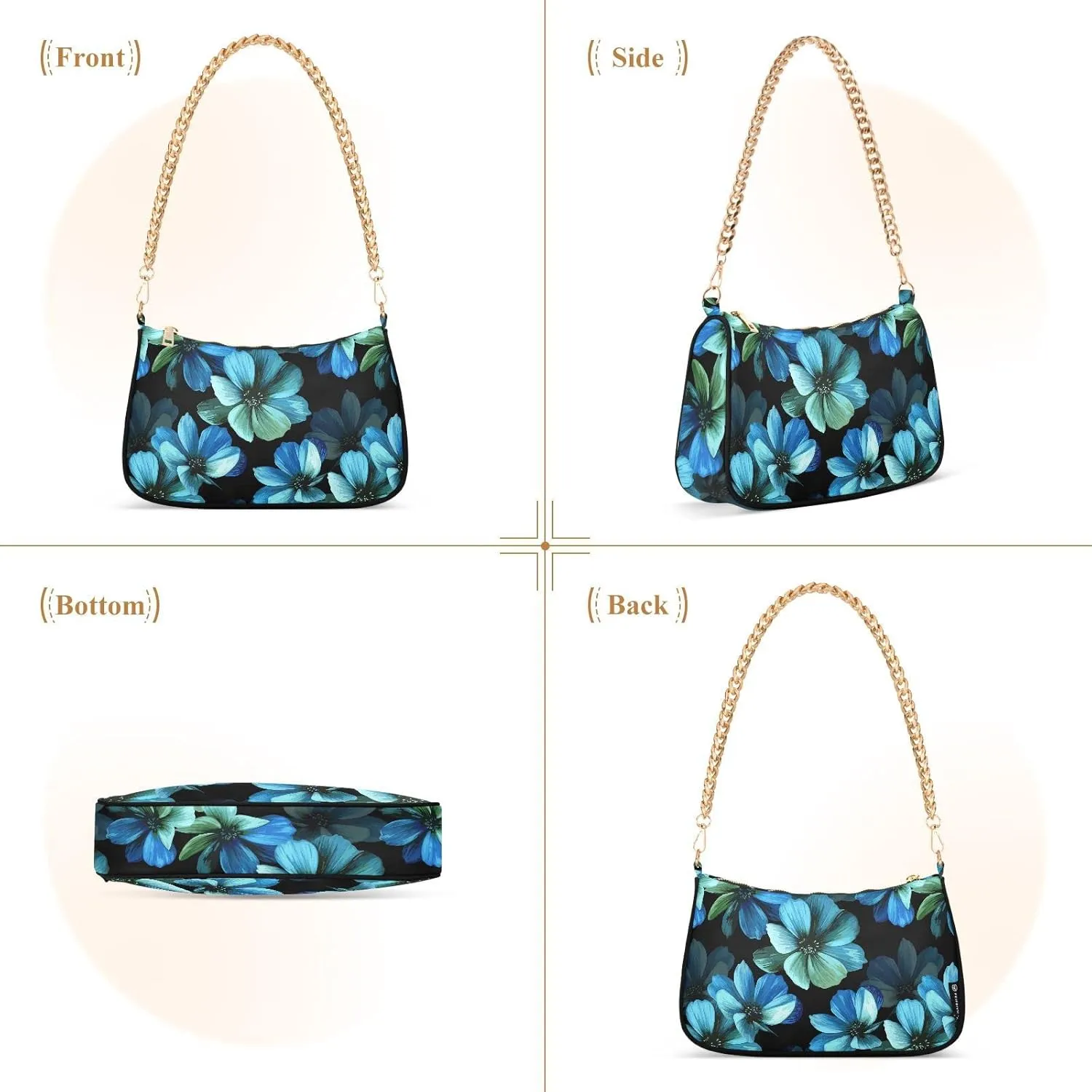 Chain Shoulder Bag Tote Handbag Purse for Women