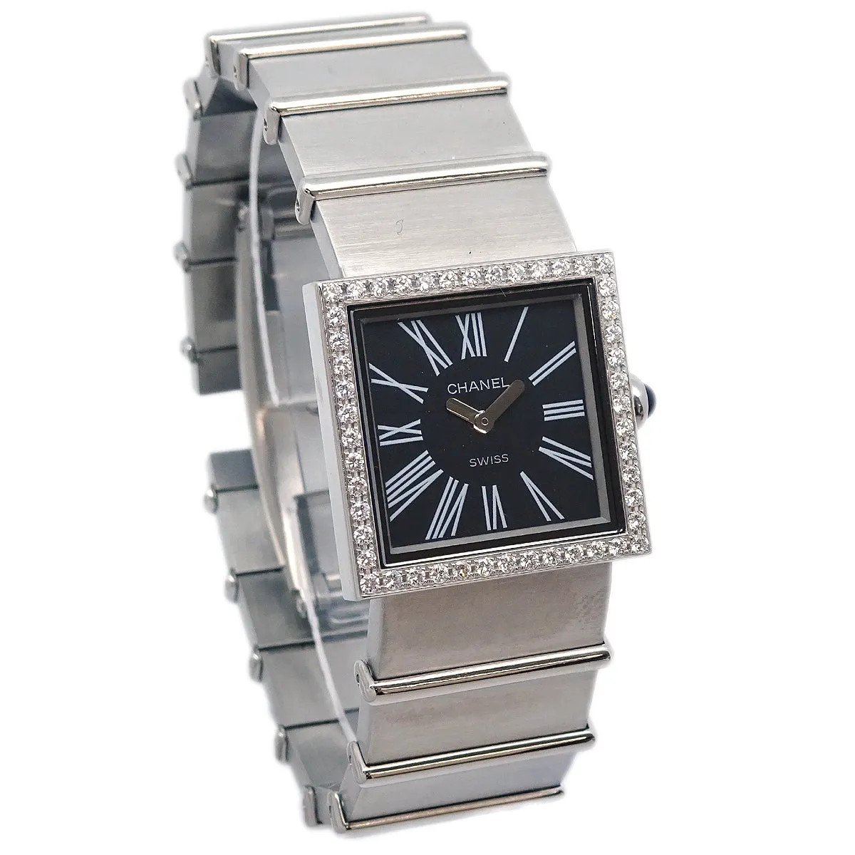 Chanel 1989 Mademoiselle Watch SS Diamond