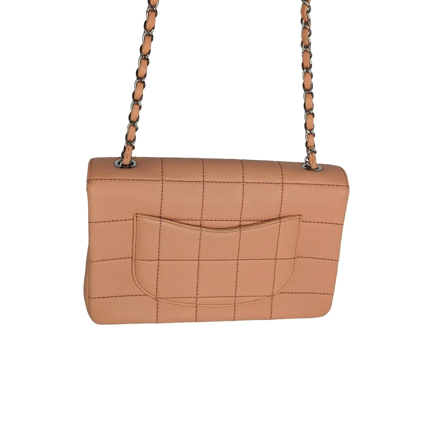 Chanel bags Vintage Peach Square Quilted Medium Flap Bag