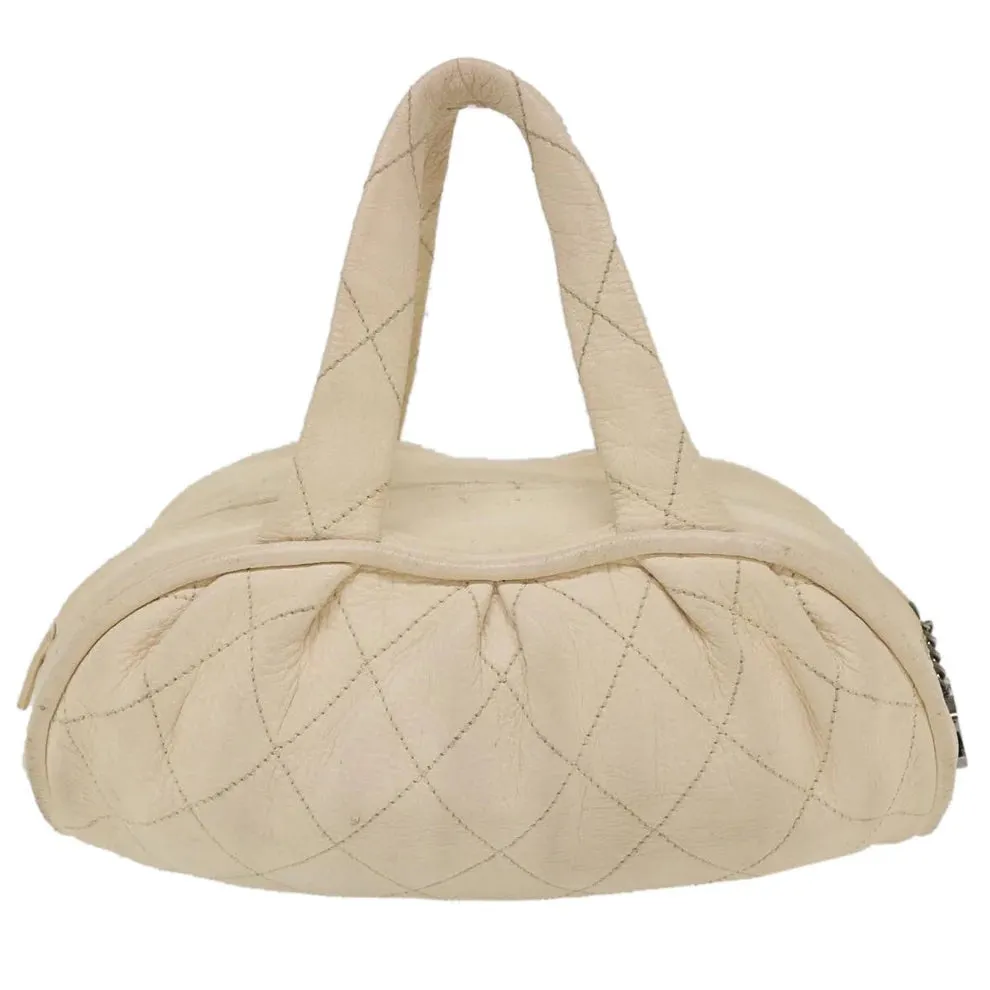 CHANEL CAVIAR QUILTED LEATHER LE MARAIS BOWLER BAG