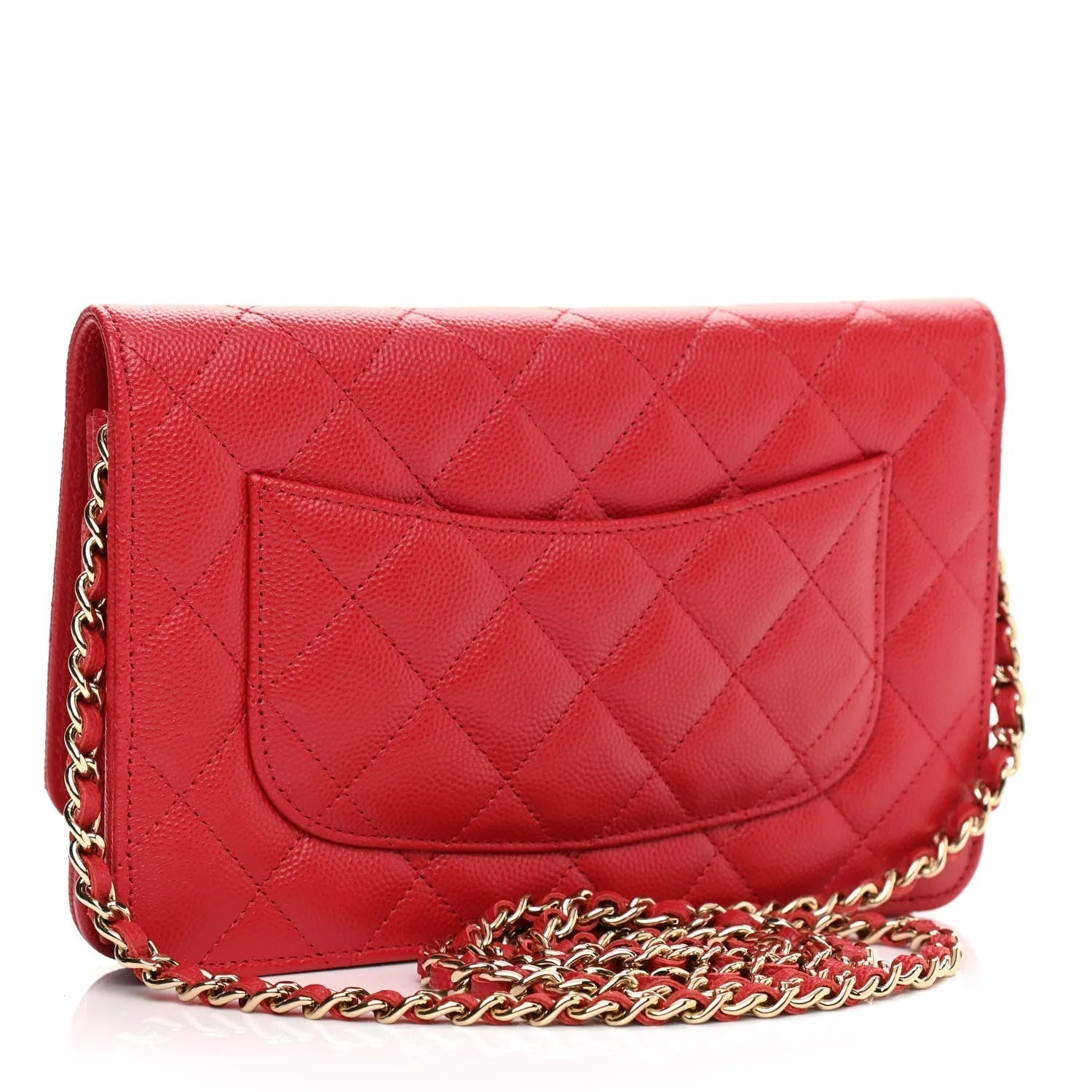 CHANEL CAVIAR QUILTED LEATHER WOC