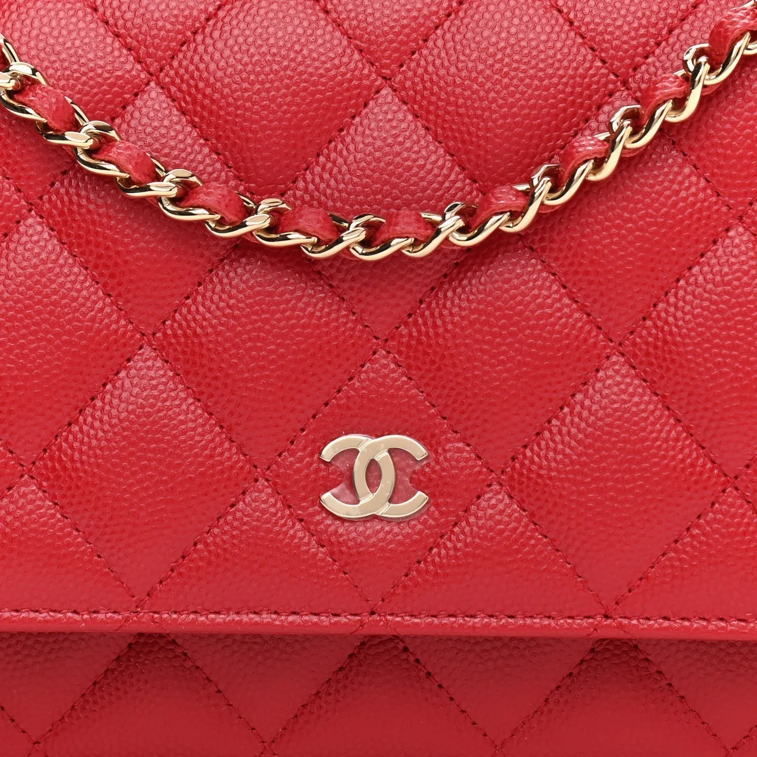 CHANEL CAVIAR QUILTED LEATHER WOC